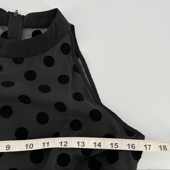 Camilla & Marc | Black Polka Dot Mini Dress - Picture 14 of 16